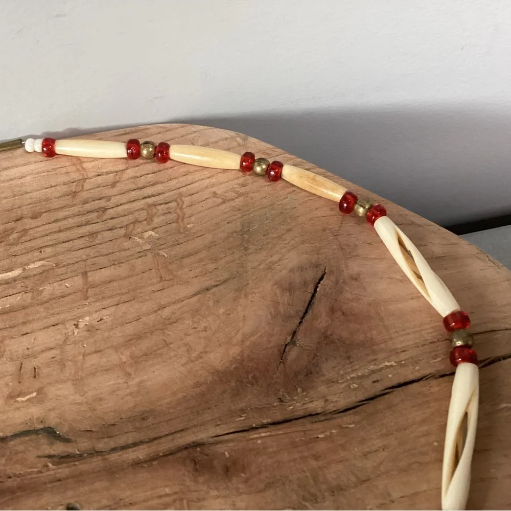 🔵 Vintage - Sancrest Native American Style - Necklace 1950s - Rare - Unique